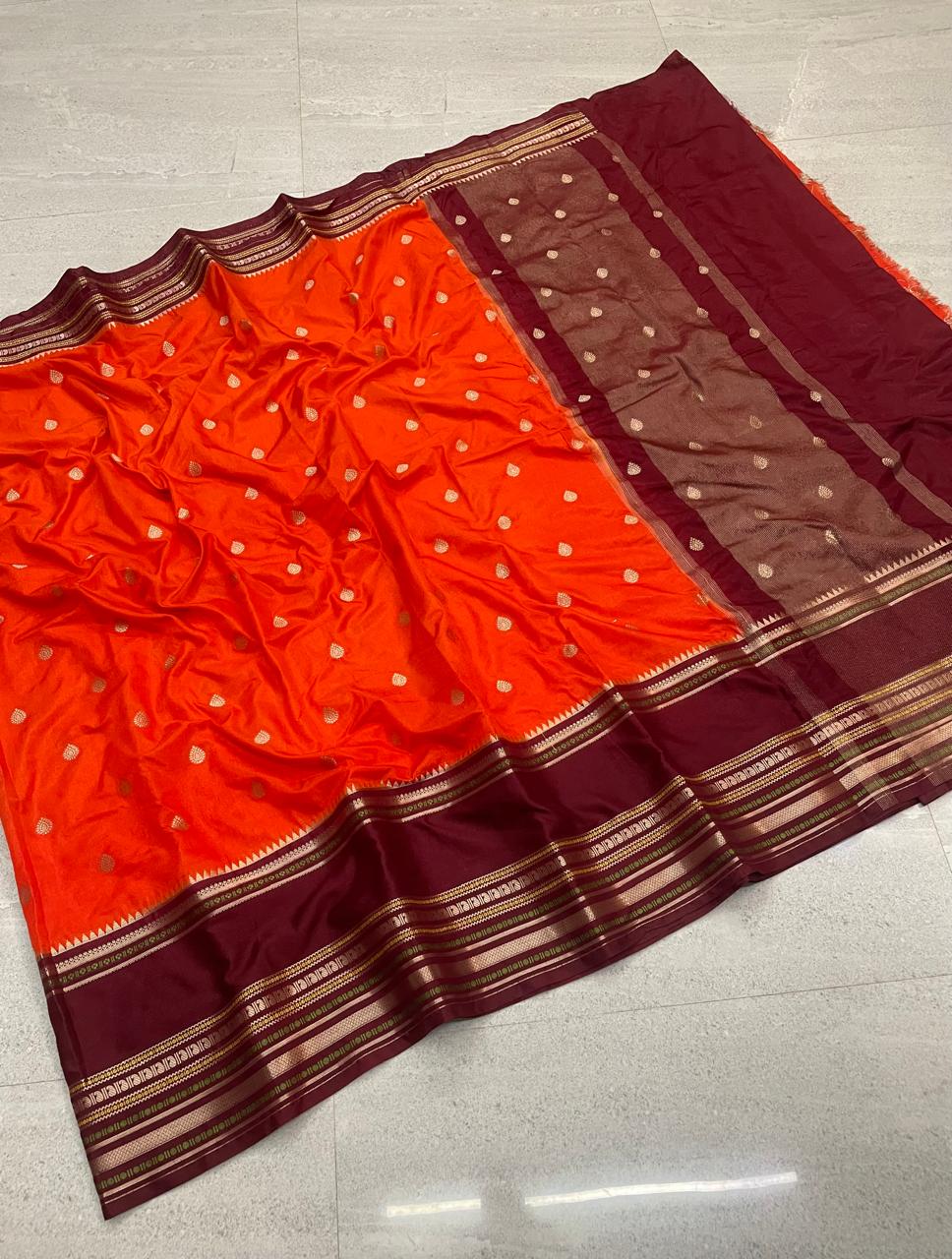 Soft Banarasi Katan Dupion Silk Saree | Ethnic Wear