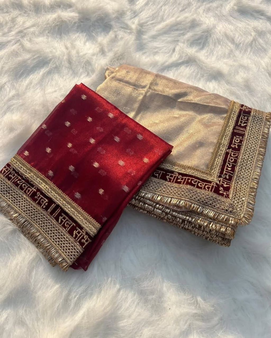 Banarasi Tissue Silk Saree with Lace | Premium Ethnic Wear