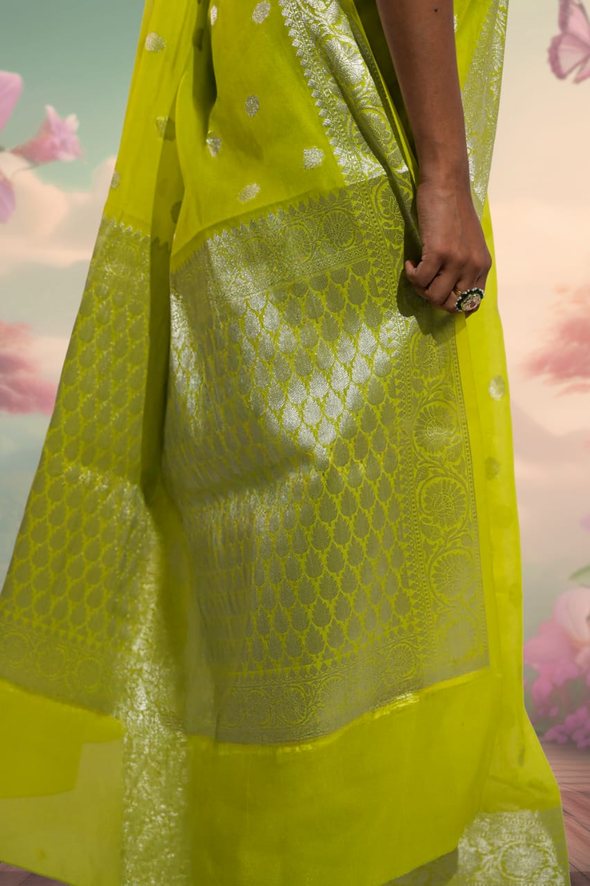 Banarasi Georgette Saree | Elegant Ethnic Wear