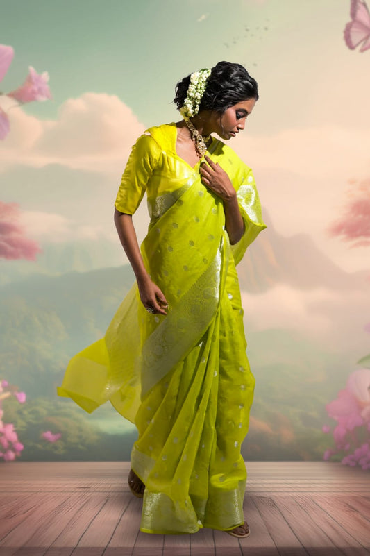 Banarasi Georgette Saree | Elegant Ethnic Wear