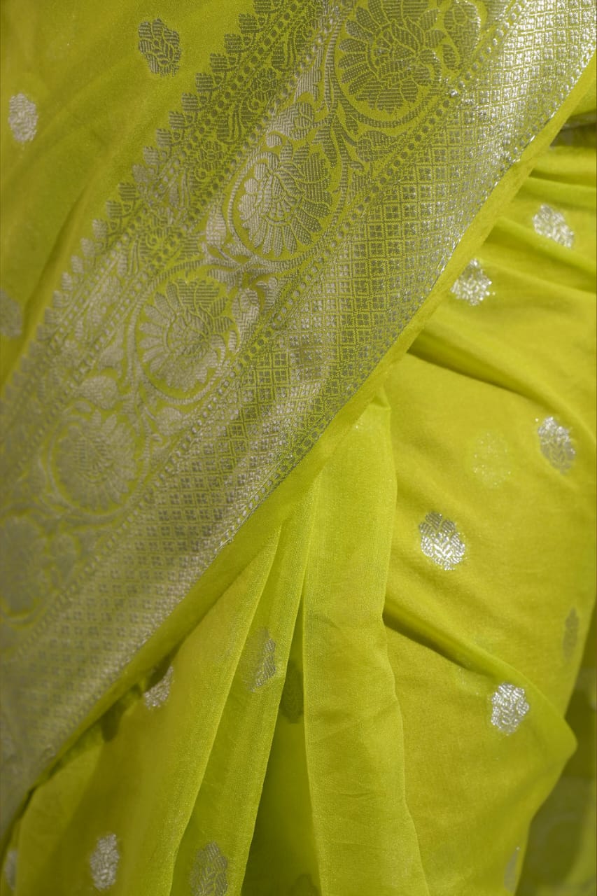 Banarasi Georgette Saree | Elegant Ethnic Wear