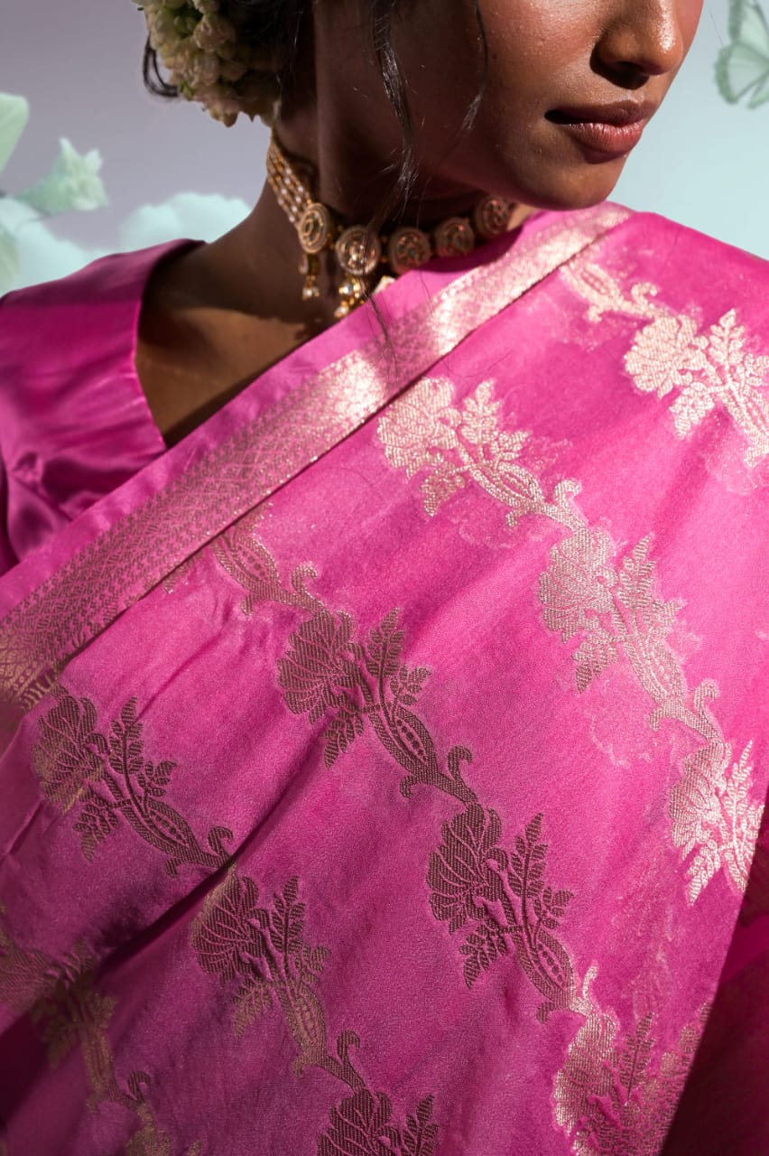 Banarasi Georgette Saree | Elegant Ethnic Wear