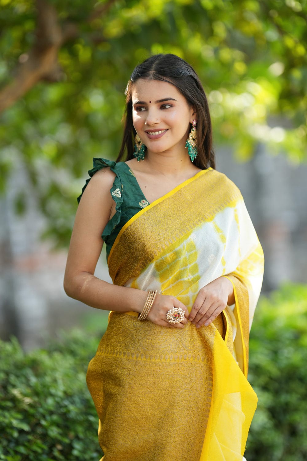 Banarasi Warm Silk Katban Saree | Traditional Weave