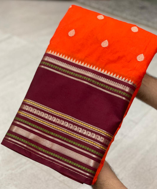 Soft Banarasi Katan Dupion Silk Saree | Ethnic Wear